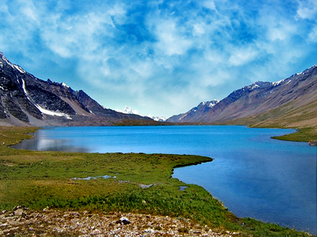 Beautiful Karambar Lake of Gilgit Baltistan Pakistan