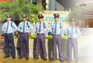 Security of Arnoma Hotel Bangkok