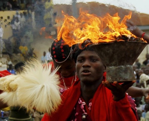 Diety of Fire, Lightening and Thunder