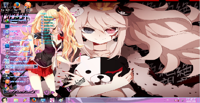 theme win 7 danganronpa junko enoshima