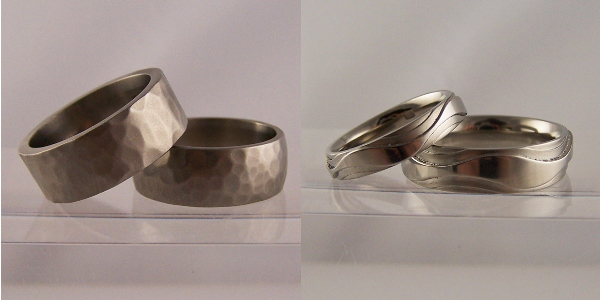 For these men, titanium wedding rings could be the solution.