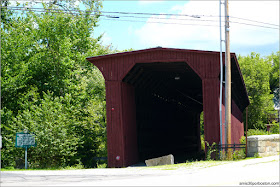 Puente Cubierto Contoocook Railroad Bridge, New Hampshire
