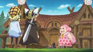 ワンピースアニメ 四皇ビッグ・マム 幼少期 シャーロット・リンリン ONE PIECE BIG MOM Charlotte Linlin Child