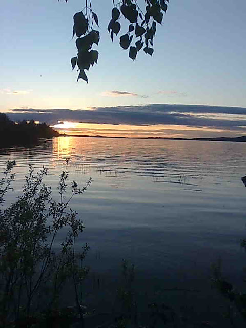 Lake in Lieksa Northern Karelia finland