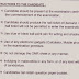 LAB ASSISTANT EXAM MAY 2015 - IMPORTANT INSTRUCTIONS TO THE CANDIDATE