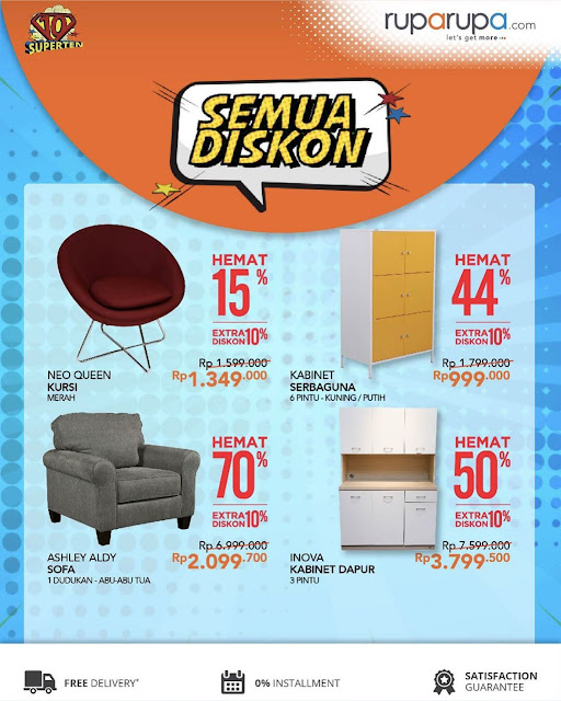 #RupaRupa - #Promo Spesial Semua Diskon di SUPERTEN (s.d 15 Okt 2019)