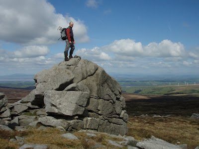 Standing on Ward's Stone - the highest point in the Bowland fells