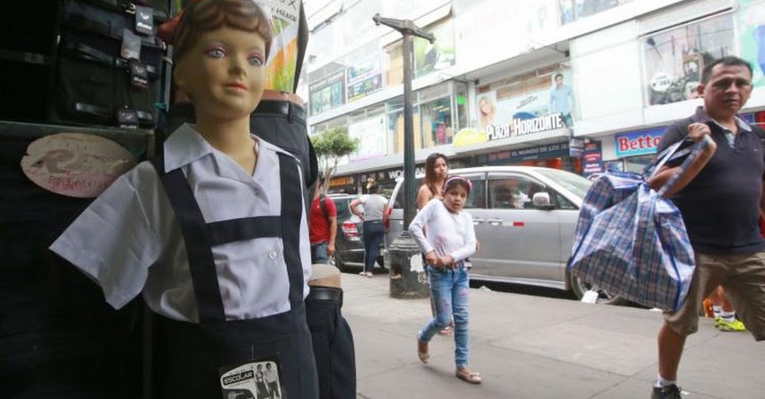 AÑO ESCOLAR 2018: Compra uniformes escolares en Gamarra desde 35 soles