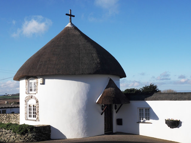 Round houses at Veryan, Cornwall