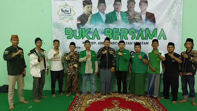 Mempererat Silaturahmi, PAC GP Ansor Sepatan Adakan Buka Puasa Bersama dan Dan Pengajian Aswaja.