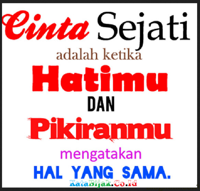 11+ Kata Kata Mutiara Cinta Jaman Sekarang, Anti Galau!