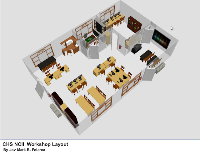 3D CBT Workshop Layout