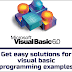 How to find easy solutions for visual basic programming examples