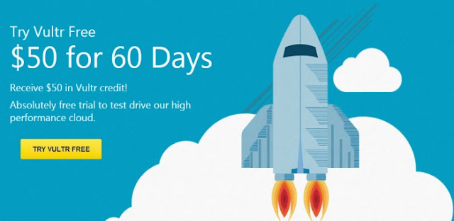 Vultr Free $50 for 60 Days-Vultr Coupon 2015 