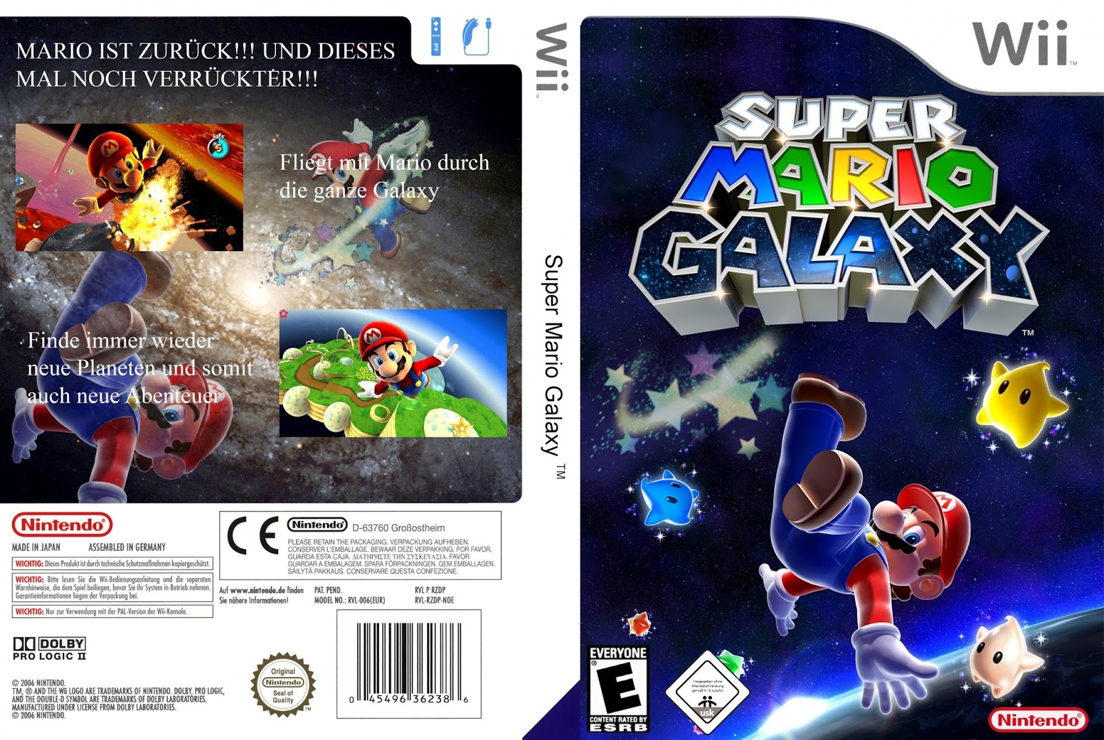 Super Mario Galaxy - Wii - Ultra Capas