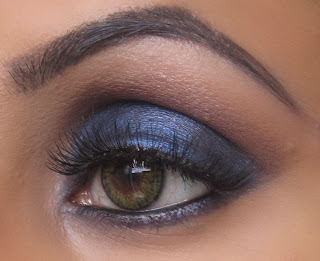 blue smokey eye mac