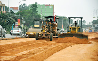 thi công sang lấp mặt bằng