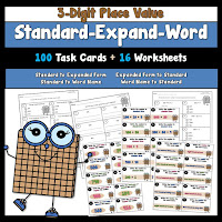  3 Digit Place Value Read and Write Numbers