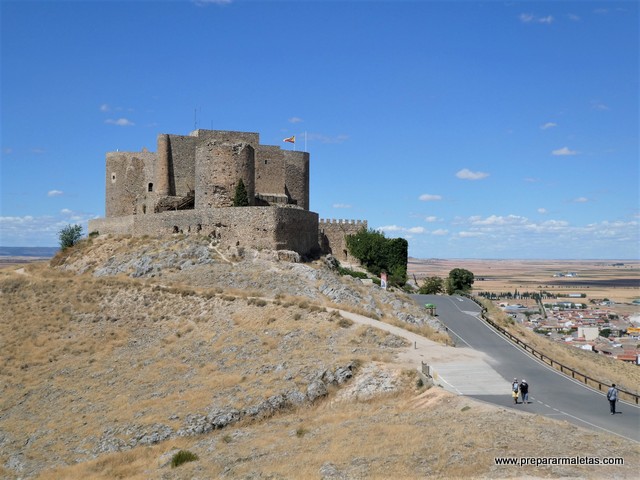 visitar el castillo de Consuegra Toledo