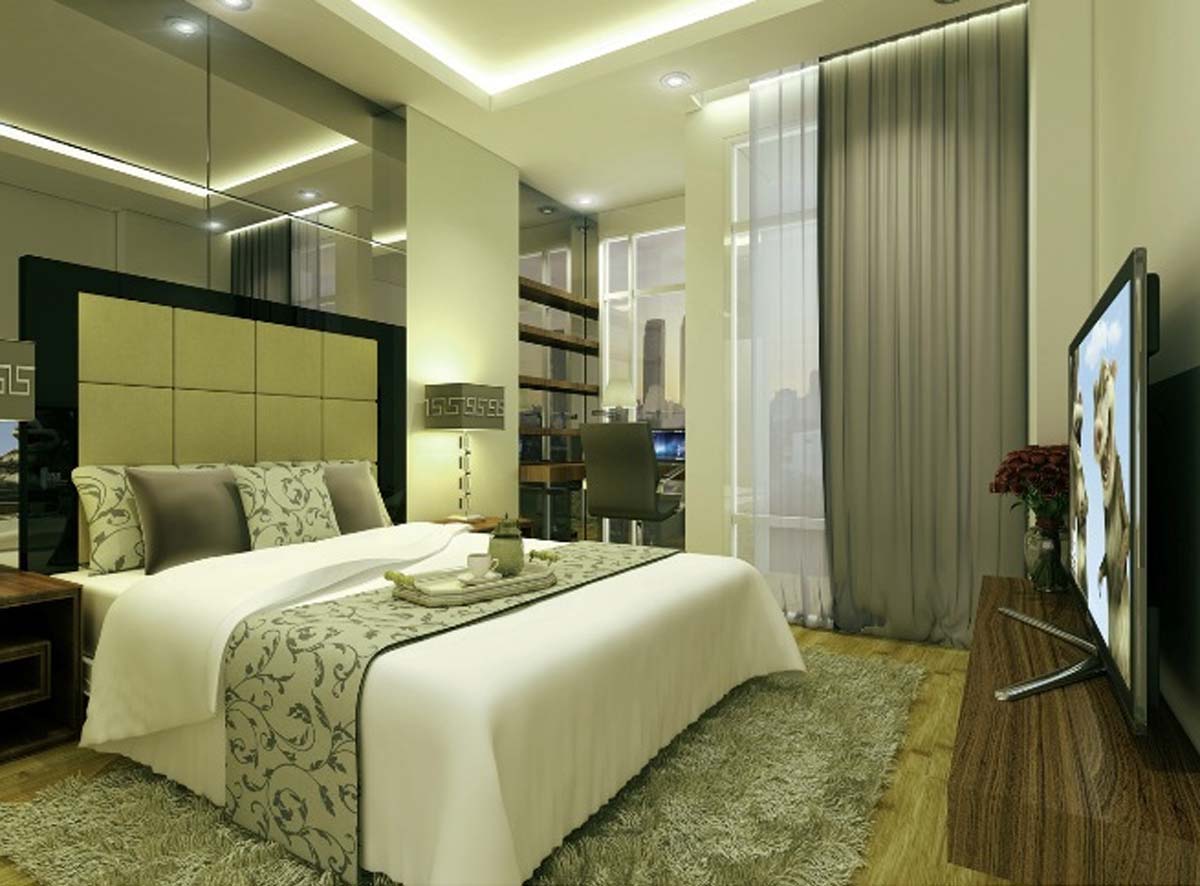 Desain Kamar Tidur Minimalis Suami Istri