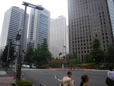 The Shinjuku center building and the other