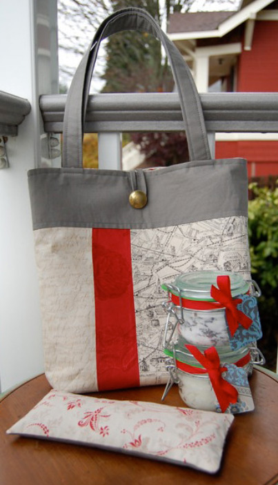 Tote Bag Sewing Pattern DIY Tutorial