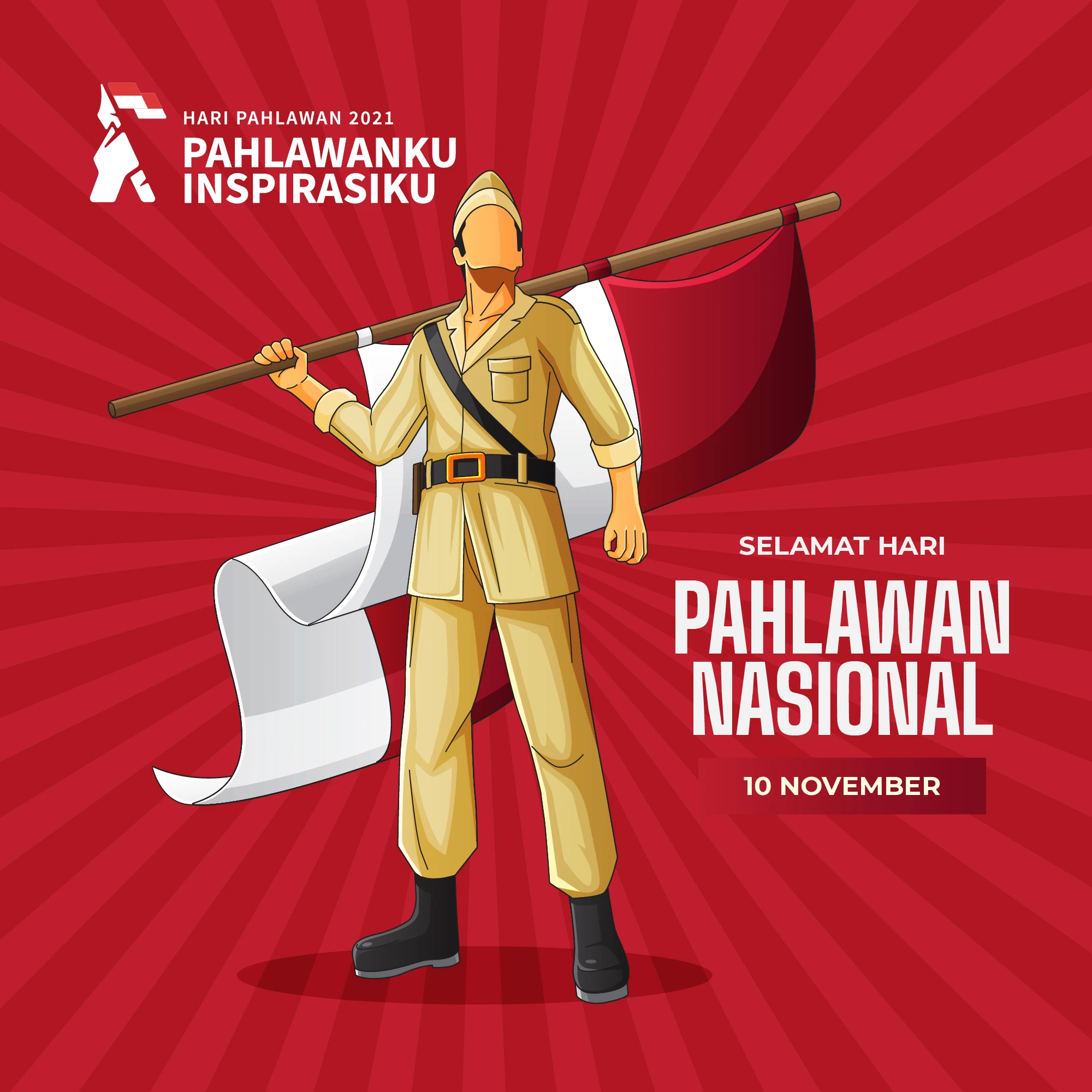 Gambar Selamat Hari Pahlawan - 10 November