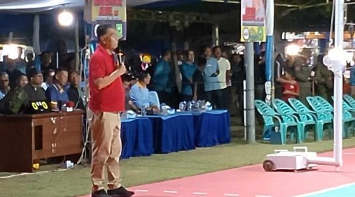 Bupati Natuna Buka Kejuaraan Bola Voly Piala Gubernur Kepri 2024