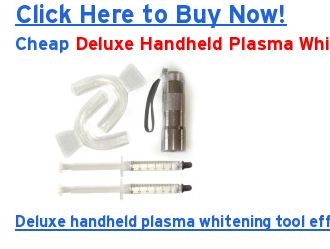 Deluxe handheld plasma whitening tool effect