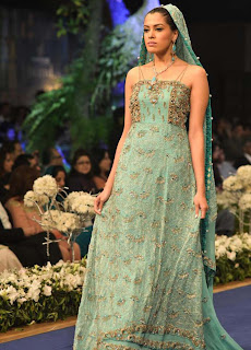 Pakistani bridal dresses 2013