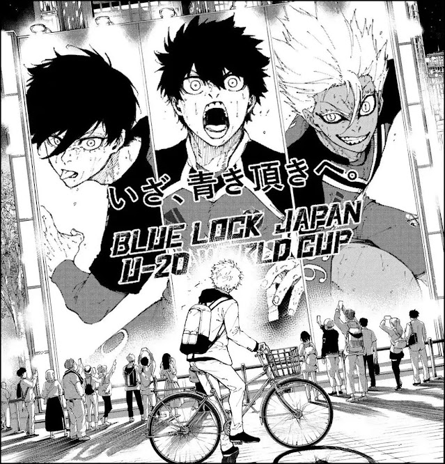 ブルーロック 漫画 302話 ネタバレ 感想 潔 糸師凛 士道龍聖 凪誠士郎 Blue Lock Chapter 302 Nagi