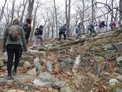 Climbing Black Mountain - Harriman Mountain State Park