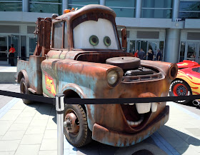 Mater life-size replica Cars 2
