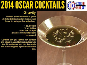 Oscar Cocktails Gravity
