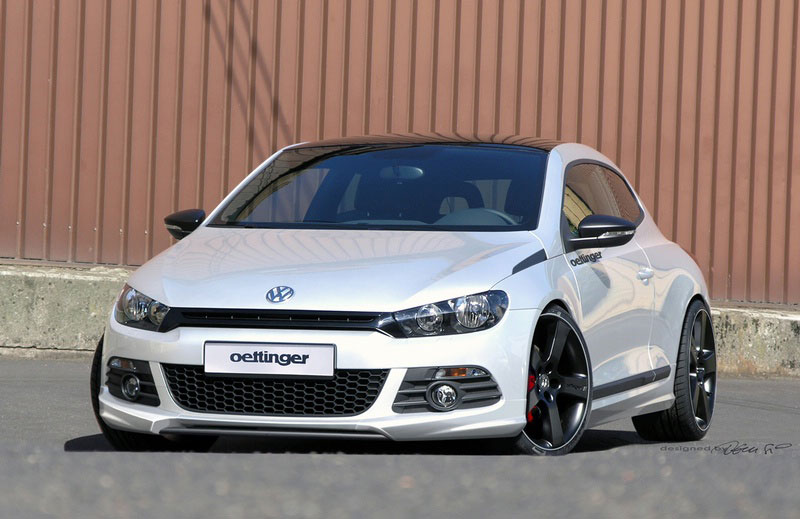 This Scirocco has had the full Oettinger treatment with uprated suspension 