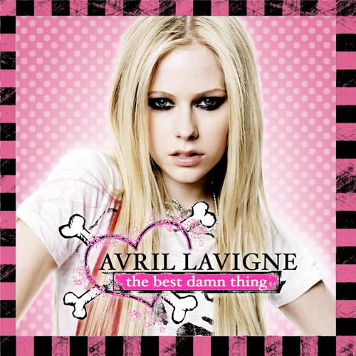 Avril Lavigne The Best Damn Thing FanMade Album Cover Made by K Angelo