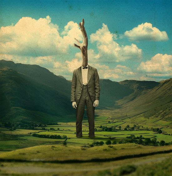 Joseba Elorza MiraRuido illustrations collages surreal vintage Trunk