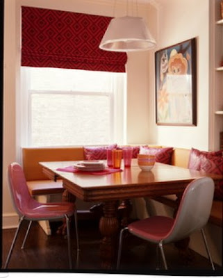 Pink in the Kitchen, interior design