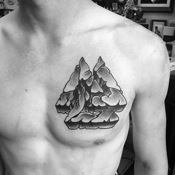 foto de tatuaje de valknut