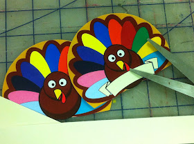 Printable Thanksgiving Turkey Napkin Holders