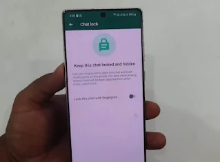 WhatsApp chat Lock update