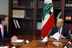  Michel Aoun Setujui Kesepakatan Perbatasan Maritim dengan Israel 