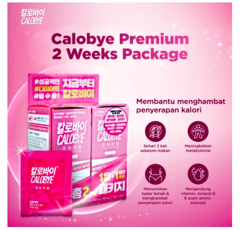 Calobye premium succes diet plan