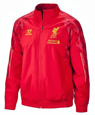 Jaket Grade OriLiverpool Training Red 2013-2014