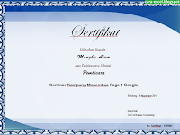 Cara Membuat Sertifikat dengan Excel