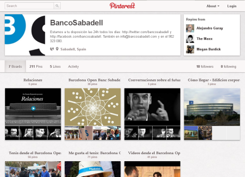 Banco Sabadell sur Pinterest