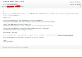 Cara Mengembalikan Akun Facebook Yang Dinonaktifkan / Disabled Account