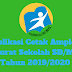 Aplikasi Cetak Amplop Surat Sekolah SD/MI Tahun 2019/2020 - Ruang Lingkup Guru