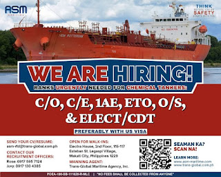 seaman job hiring