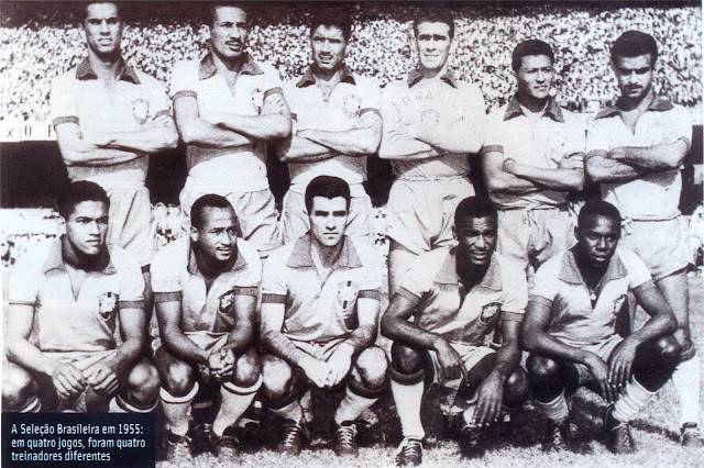 Formación de Brasil ante Chile, Copa O'Higgins 1955, 18 de septiembre